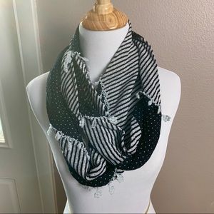 Infinity Scarf with tassels